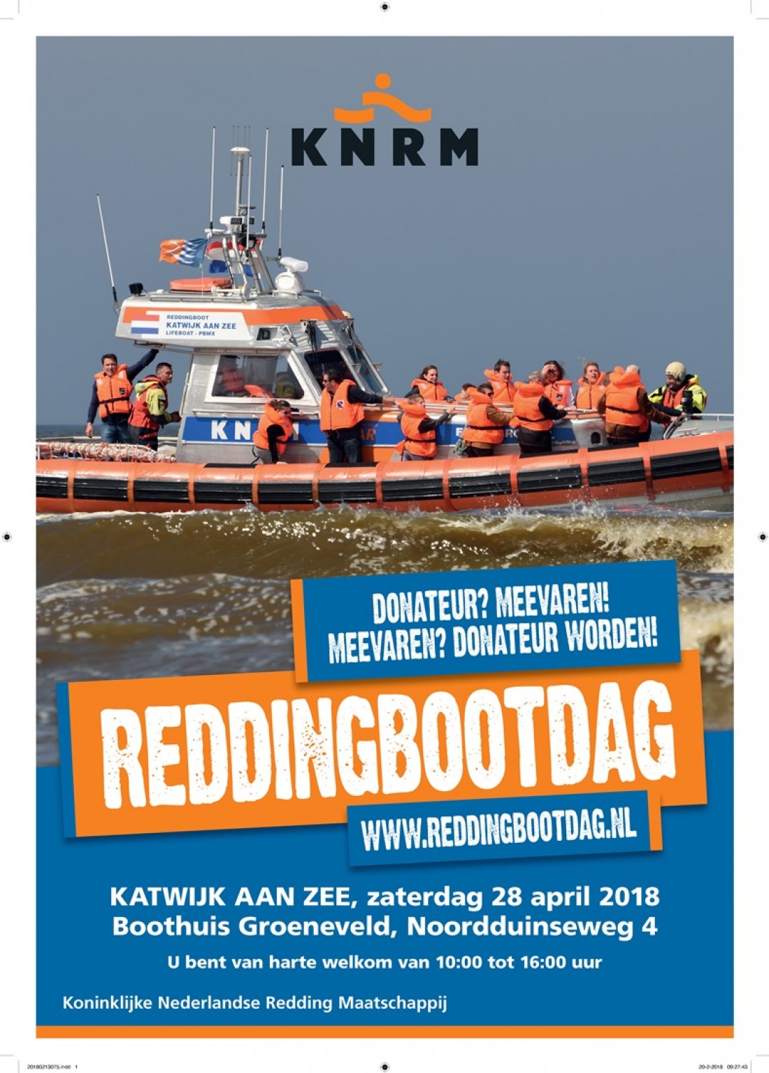 KNRM Katwijk opent deuren voor publiek tijdens Reddingbootdag